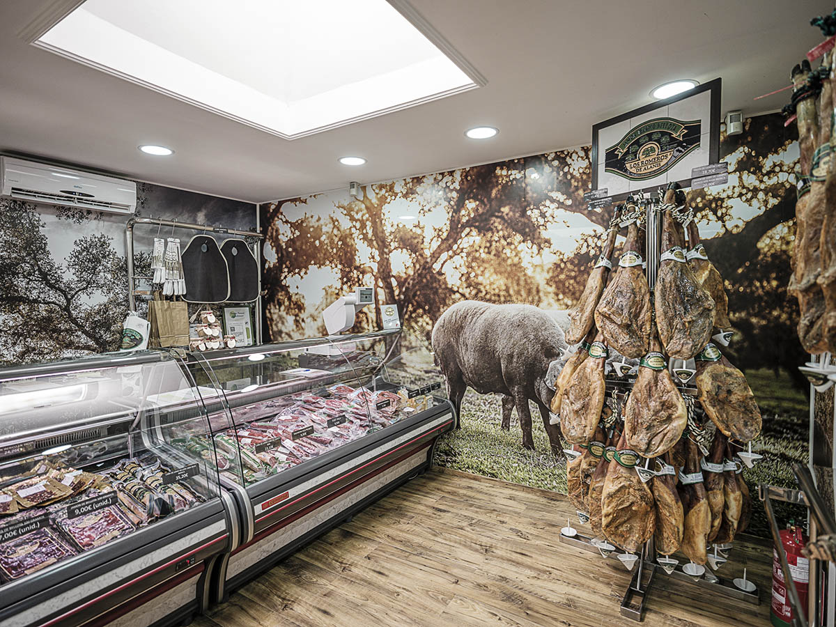 tienda de productos ibéricos los romeros de alanis